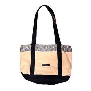 Vineyard Vines Canvas‎ Tote Bag Custom Collection Navy White Beachy Preppy